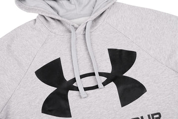 Sudadera Hombre Under Armour Rival Big Logo HD capucha Algodón - 1357093 - 011 - gris depor8